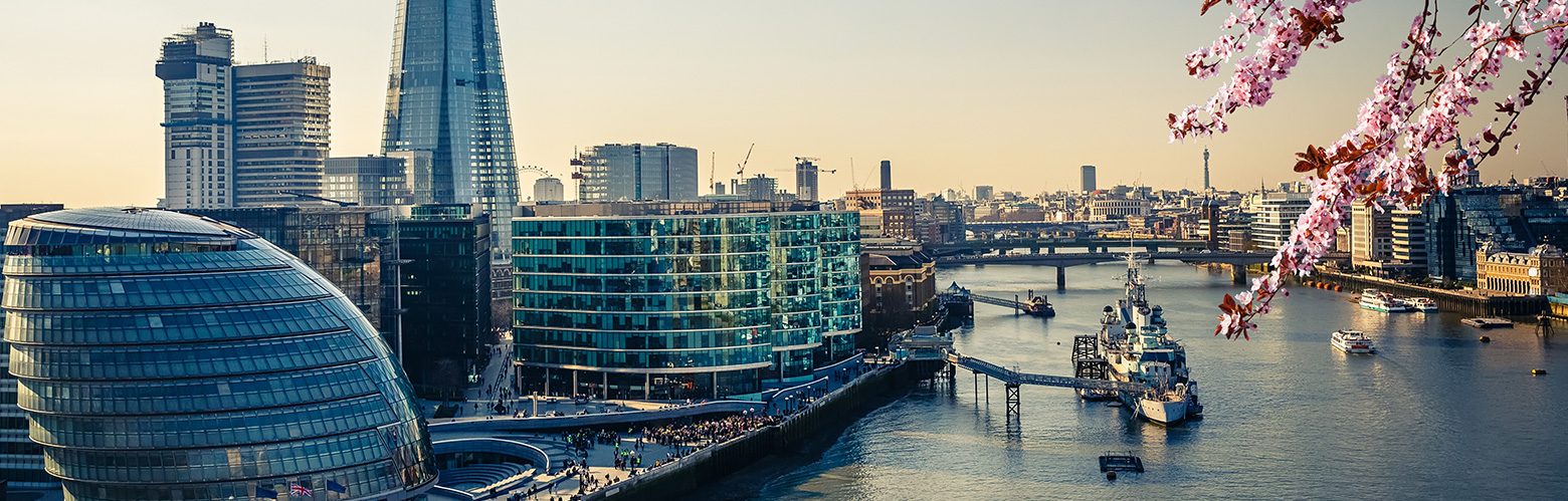 The River Thames outside DLD College London