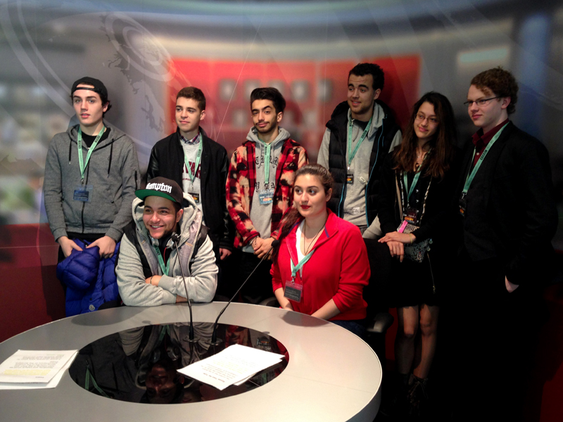 DLD BTEC Media Production Group at BBC