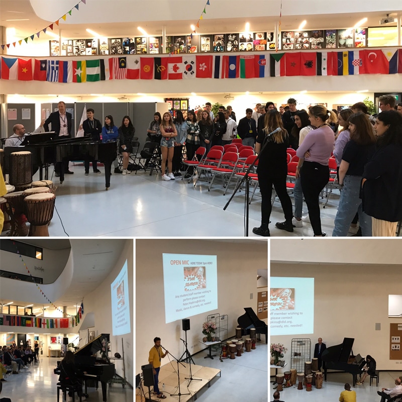 DLD College London Open MIC Event