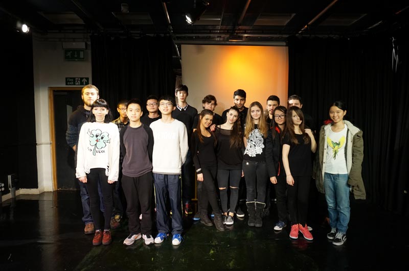 A Level and GCSE DLD Drama Students