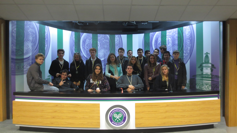 DLD College London A level business studies students at Wimbledon