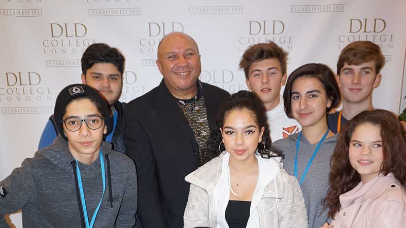 Keynote Speaker Chris Lubbe Inspires DLD College London Students