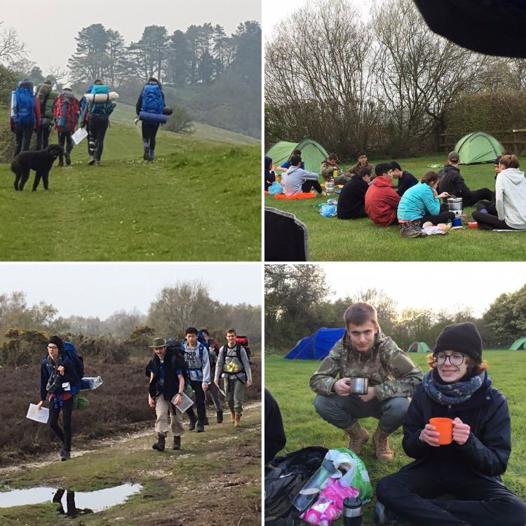 DLD College London Students at Duke of Edinburgh Over Easter