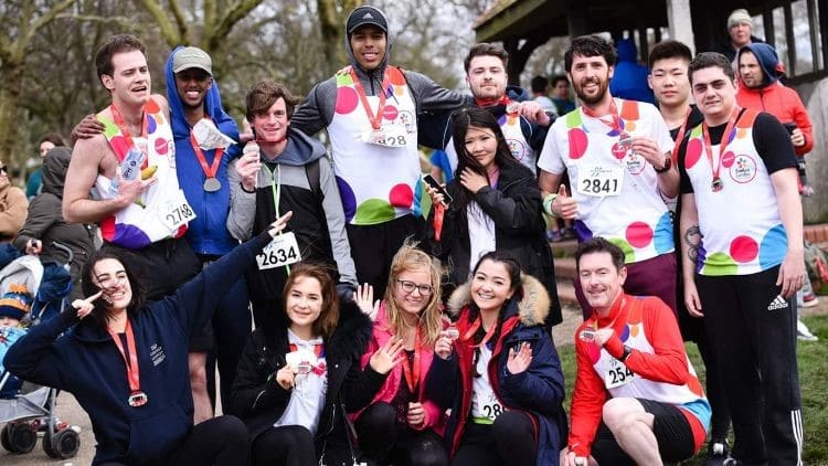 DLD College London Evelina London Children's Hospital Runners