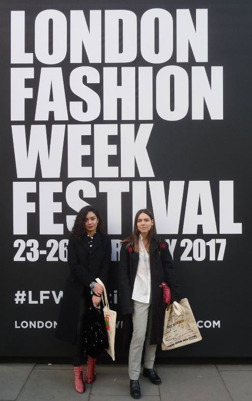 DLD College London visits London Fashion Week