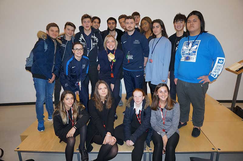 Olympian Kate Richardson-Walsh Visits DLD College London