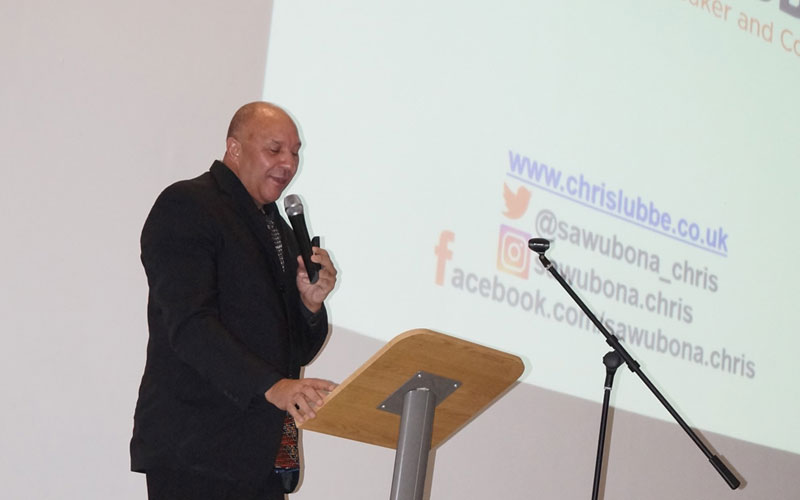 DLD College London Welcome Chris Lubbe