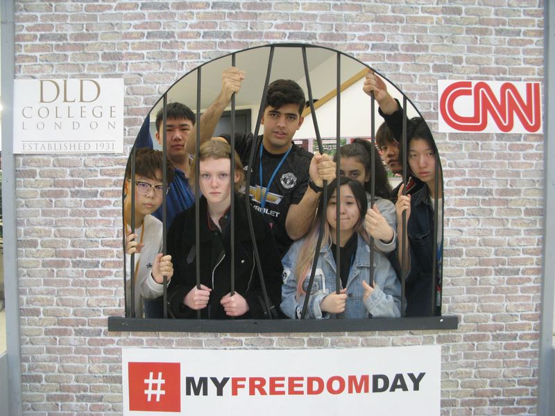 DLD College Students National Day With CNN News