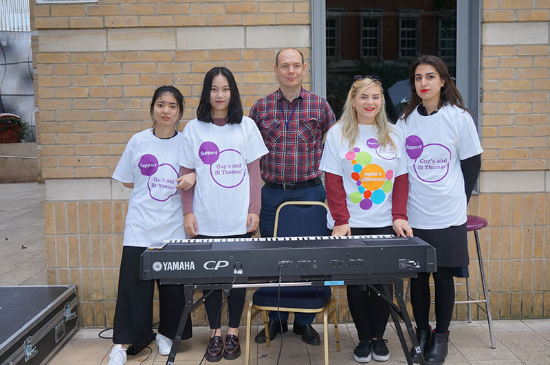 DLD College London Students raise Money For Guy's Hospital