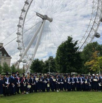 a graduation ceremony