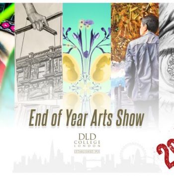 End Of Year Arts Show Invitation 2021