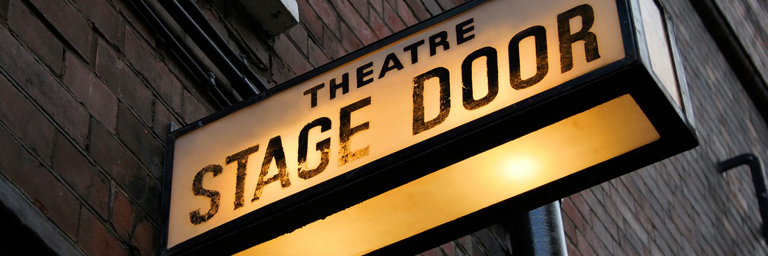 Theatre Stage Door Sign